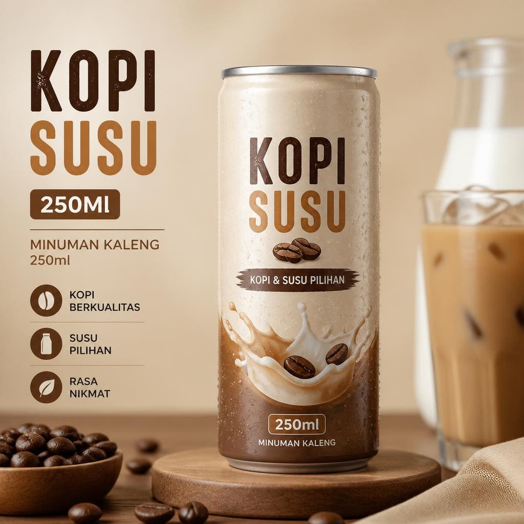 Kopi Susu 250Ml